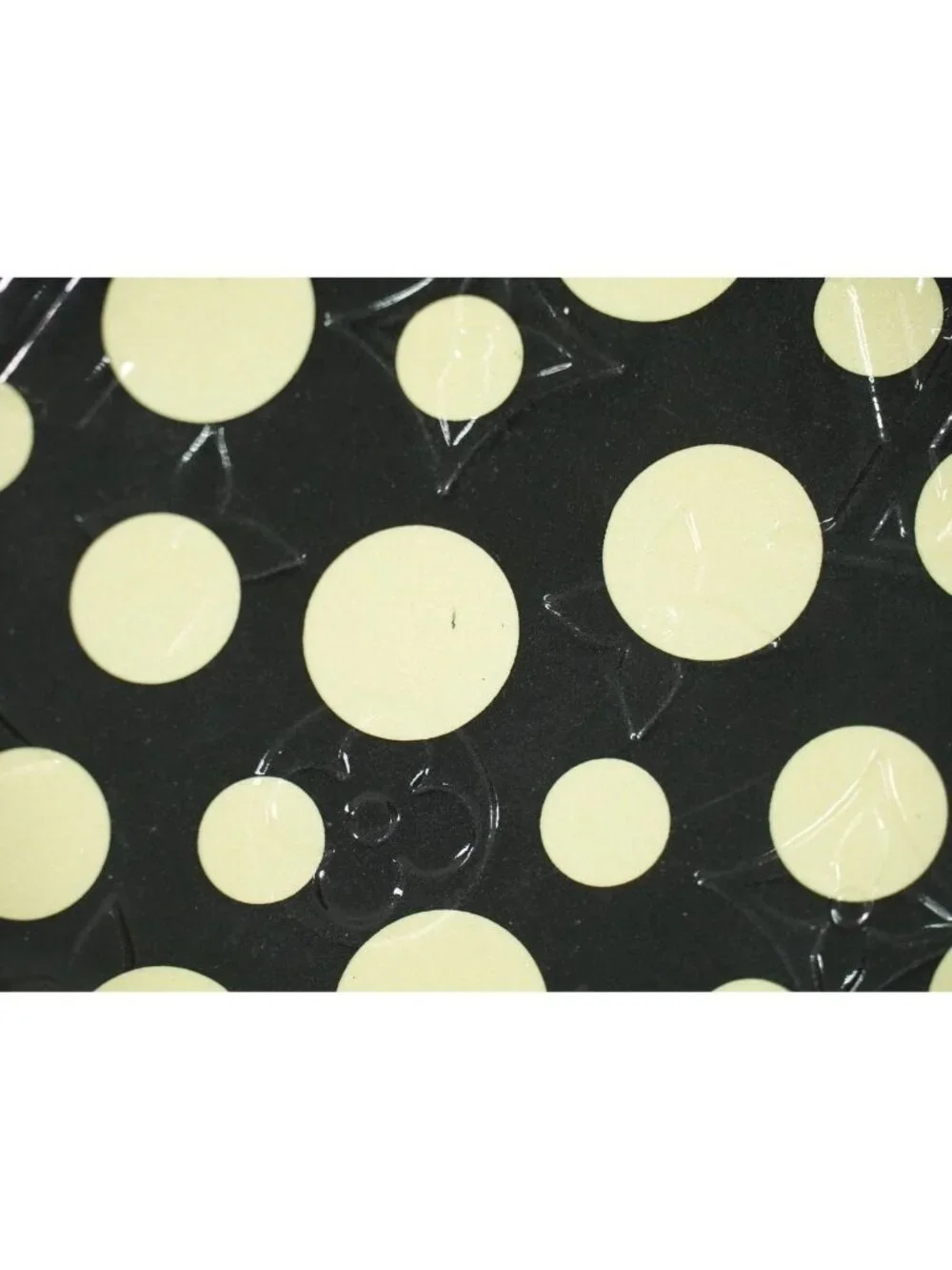 Louis Vuitton LV Zippy Wallet Monogram Vernis Dot Infinity Yayoi Kusama Black